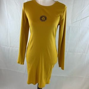 Wild Fable long sleeve bodycon Dress Size M